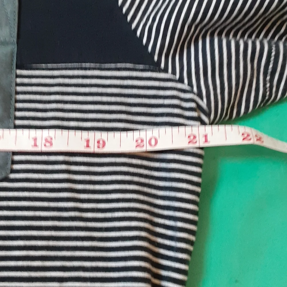 Penguin short sleeve blue and white striped shirt ,xl - Picture 4 of 9